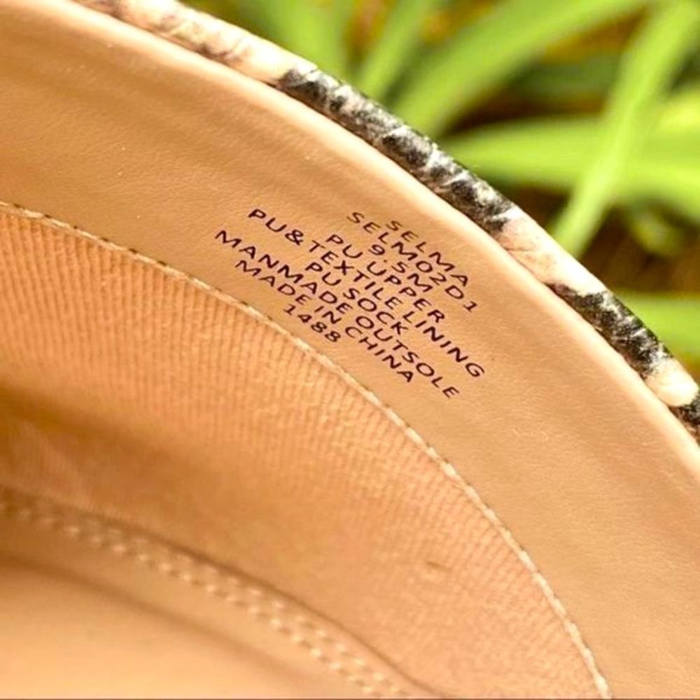 NEW STEVEN BY STEVE MADDEN SELMA PYTHON EMBOSSED … - image 6